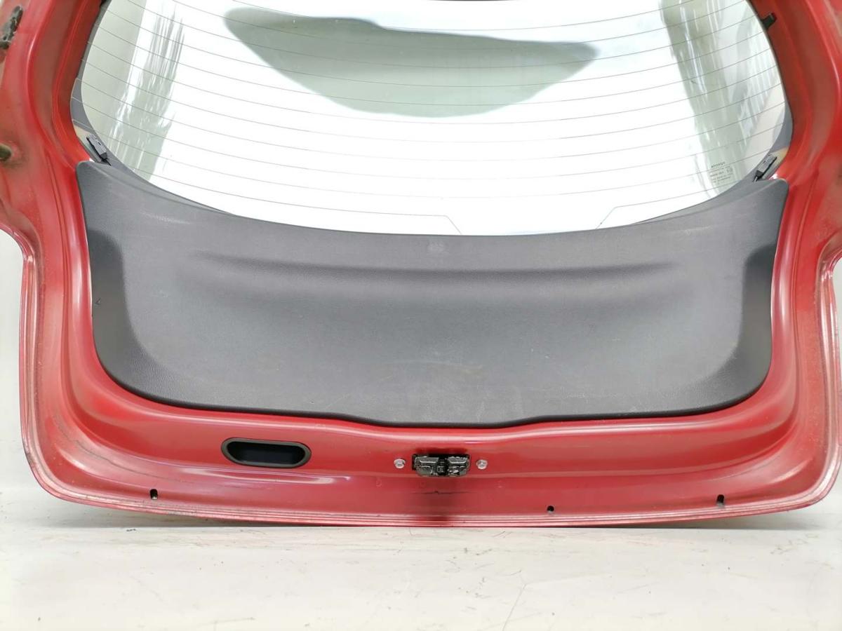 Toyota Yaris XP13 original Heckklappe mit Scheibe 3N8 RED PEARL BJ14